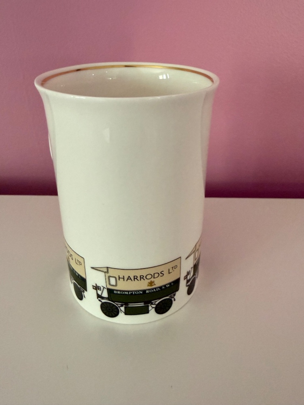 Harrods of London Vintage Fine Bone China Mug - Picture 2 of 6